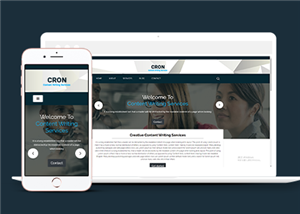 创意文章内容写作服务企业网站html模板