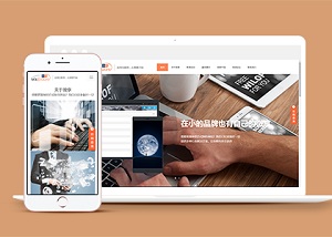 自适应高端投资企业类响应式布局公司主题网站模板